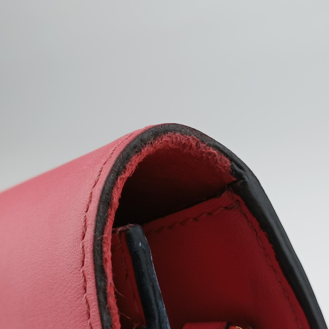 Pochette Louise GM Pink leather PL4134ポシェット ルイーズGM ピンク レザー PL4134