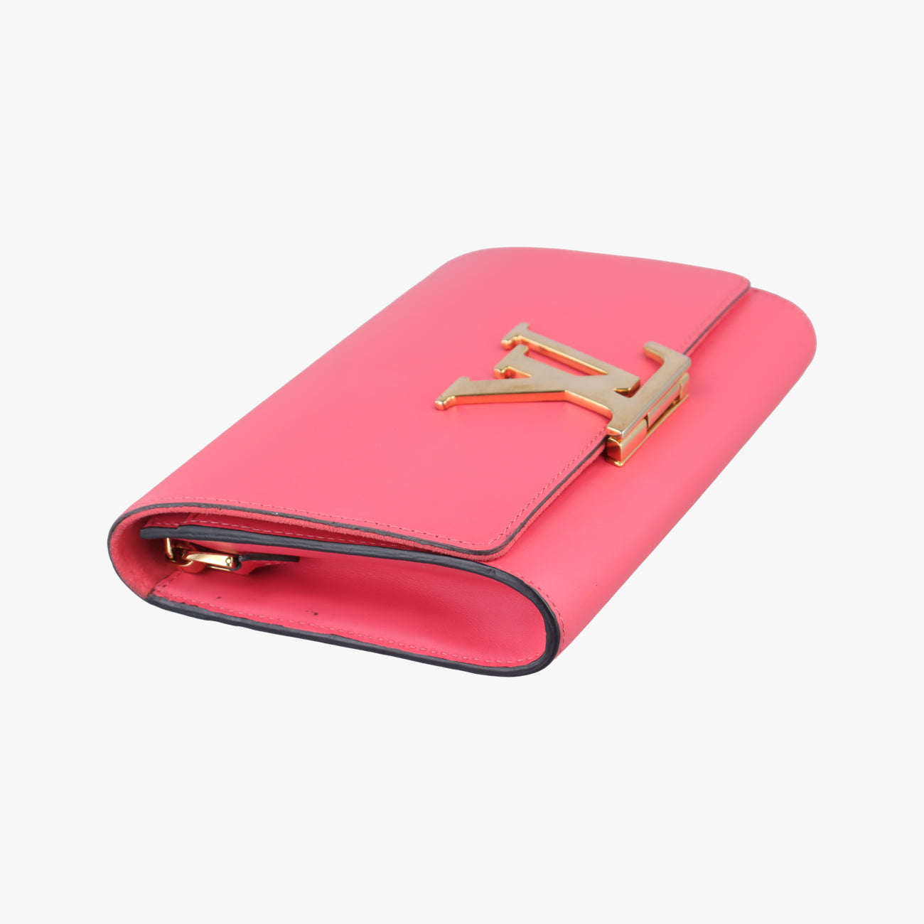Pochette Louise GM Pink leather PL4134ポシェット ルイーズGM ピンク レザー PL4134
