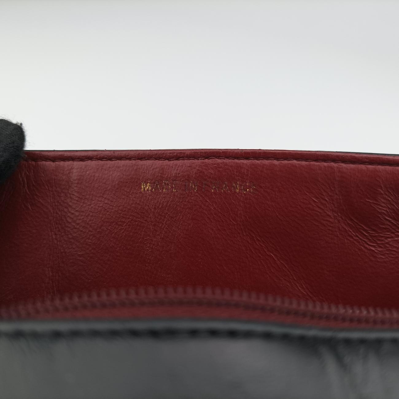 Mademoiselle Cocomark Black Lambskin マドモアゼル ココマーク ブラック ラムスキン 