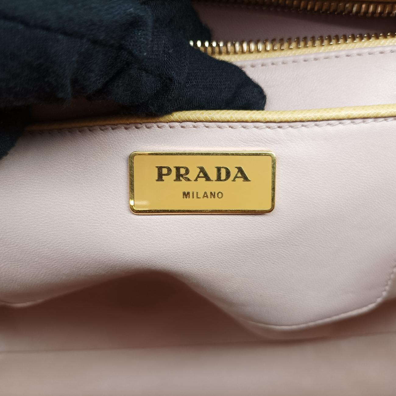 Pyramid Yellow Saffiano Leather BL0808 180 8ピラミッド イエロー サフィアーノレザー BL0808 180 8