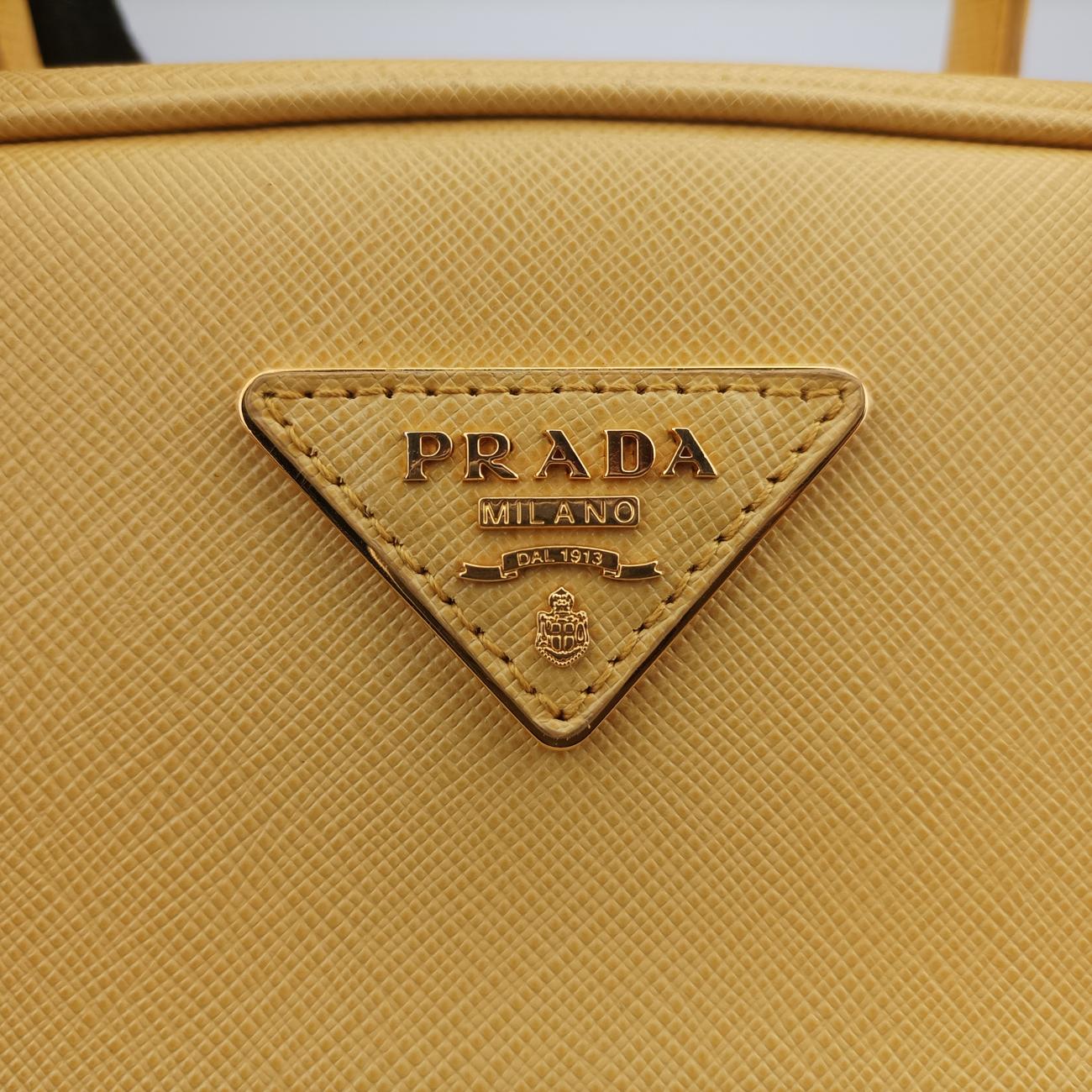 Pyramid Yellow Saffiano Leather BL0808 180 8ピラミッド イエロー サフィアーノレザー BL0808 180 8