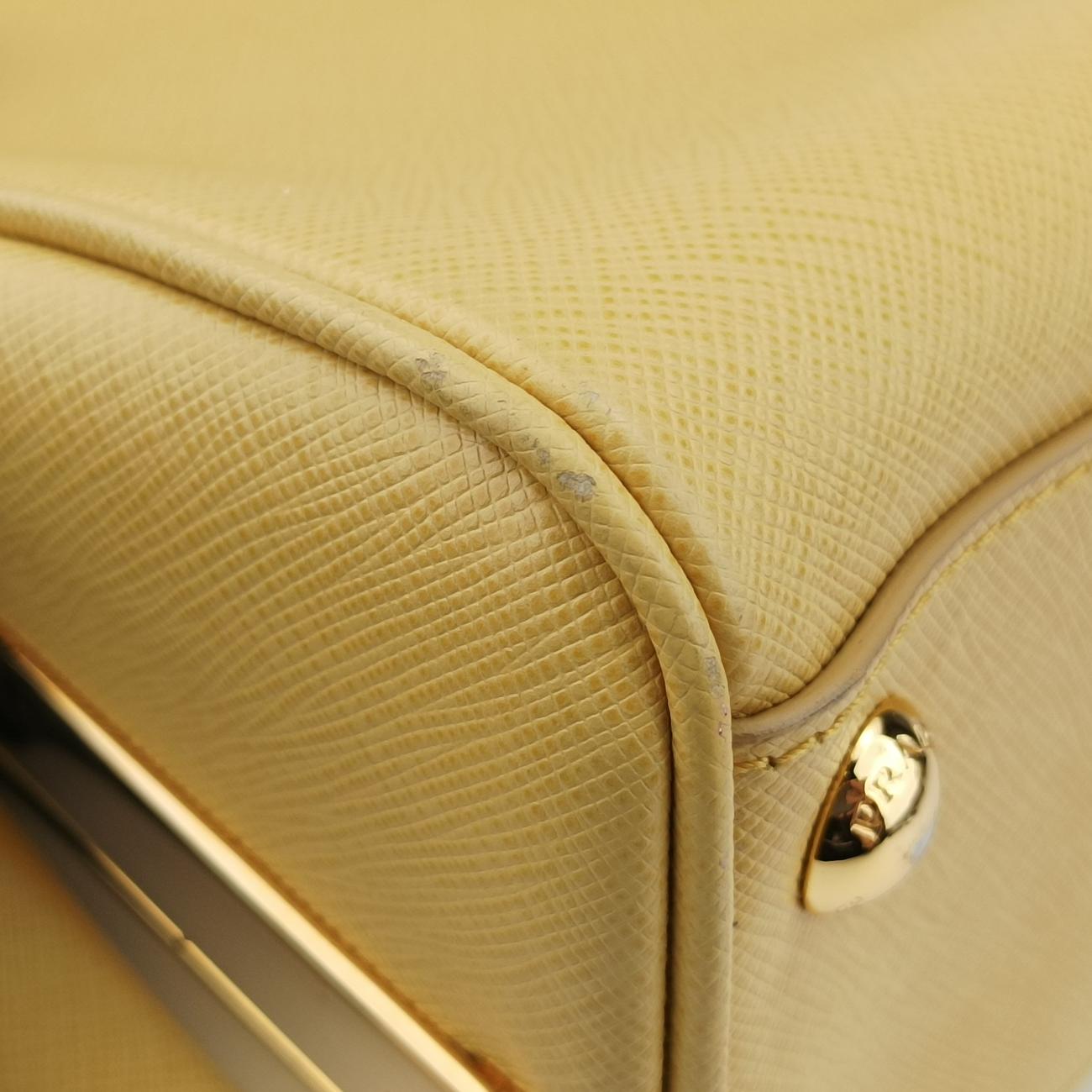 Pyramid Yellow Saffiano Leather BL0808 180 8ピラミッド イエロー サフィアーノレザー BL0808 180 8