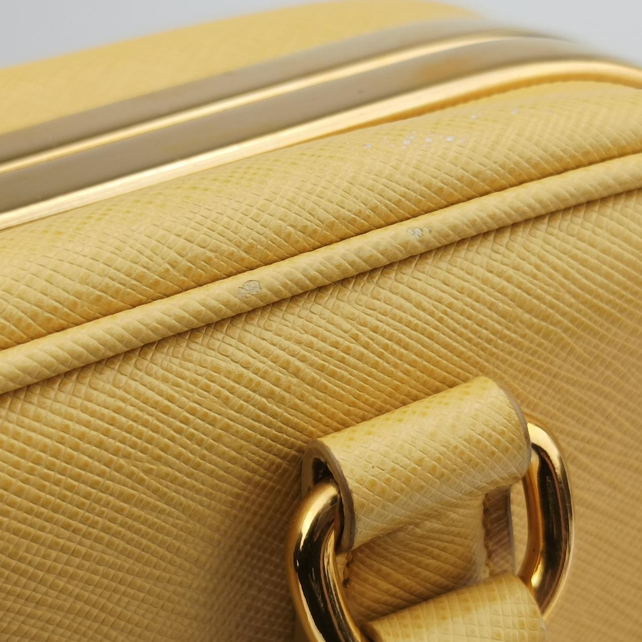 Pyramid Yellow Saffiano Leather BL0808 180 8ピラミッド イエロー サフィアーノレザー BL0808 180 8