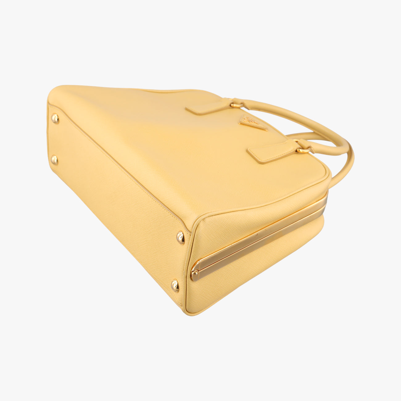 Pyramid Yellow Saffiano Leather BL0808 180 8ピラミッド イエロー サフィアーノレザー BL0808 180 8