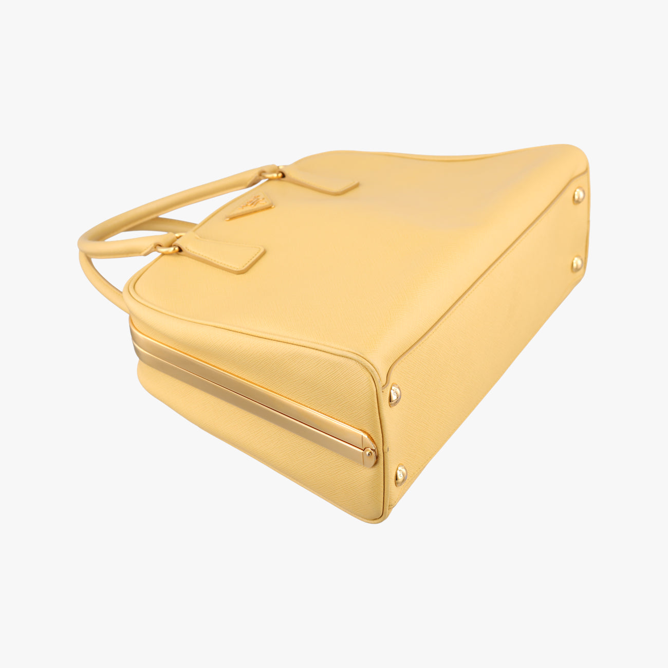 Pyramid Yellow Saffiano Leather BL0808 180 8ピラミッド イエロー サフィアーノレザー BL0808 180 8