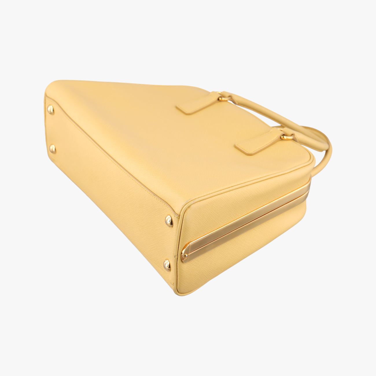 Pyramid Yellow Saffiano Leather BL0808 180 8ピラミッド イエロー サフィアーノレザー BL0808 180 8