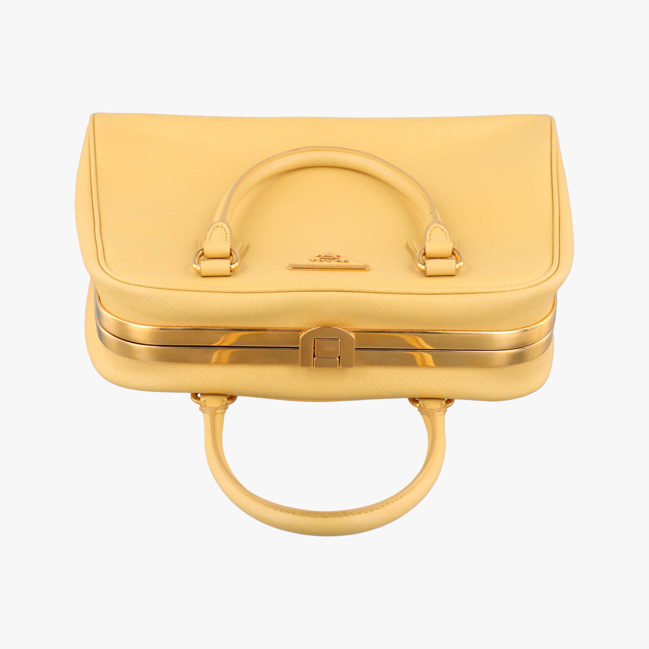 Pyramid Yellow Saffiano Leather BL0808 180 8ピラミッド イエロー サフィアーノレザー BL0808 180 8