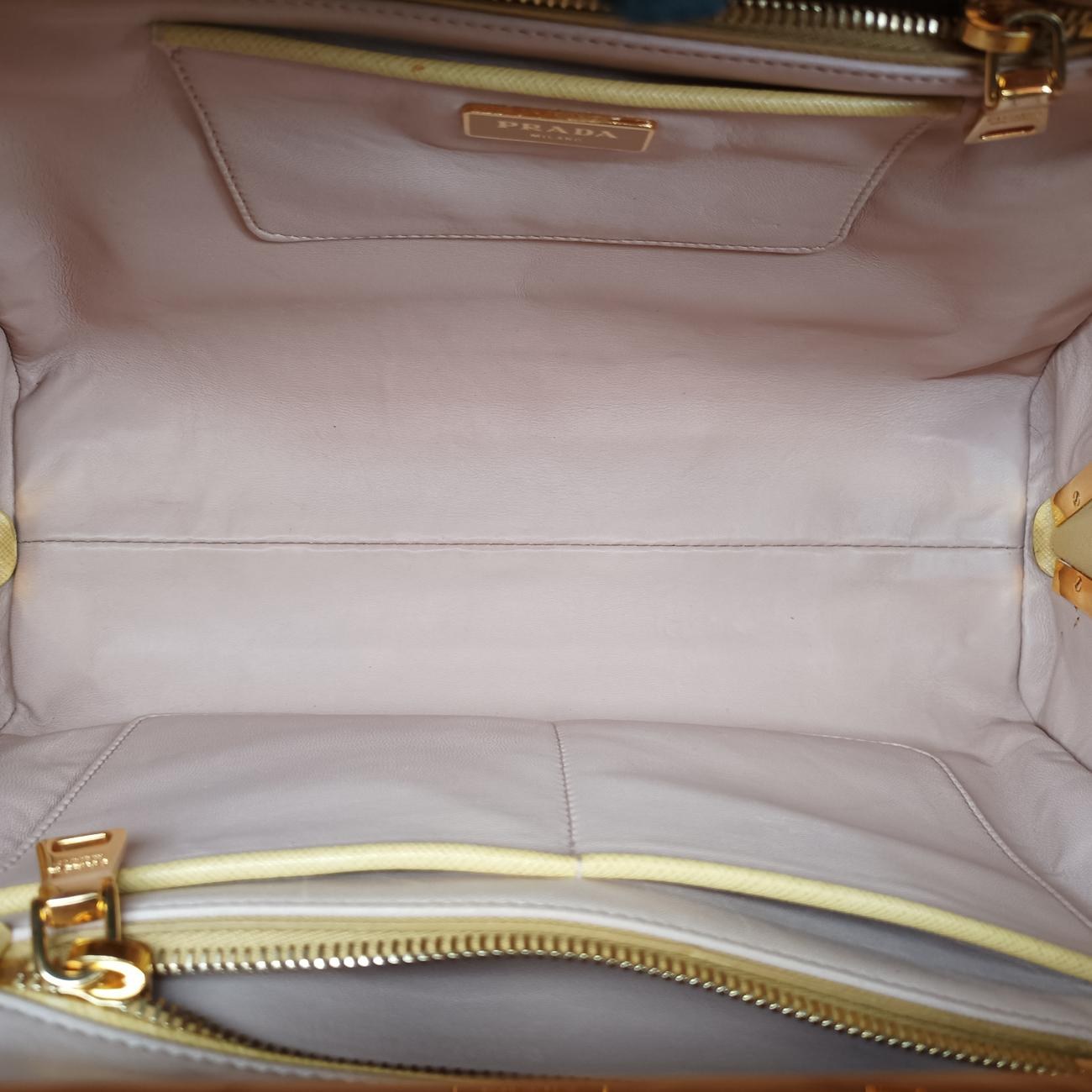 Pyramid Yellow Saffiano Leather BL0808 180 8ピラミッド イエロー サフィアーノレザー BL0808 180 8