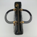 Lady Dior Black Patent 05-MA-1110 Aレディディオール ブラック パテント 05-MA-1110 A