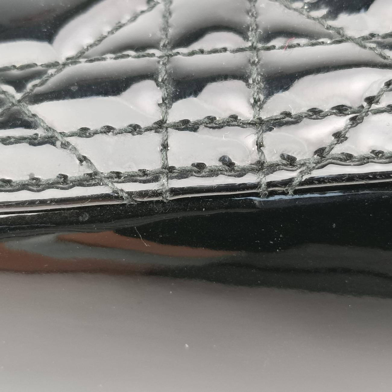 Lady Dior Black Patent 05-MA-1110 Aレディディオール ブラック パテント 05-MA-1110 A