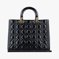 Lady Dior Black Patent 05-MA-1110 Aレディディオール ブラック パテント 05-MA-1110 A