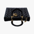 Lady Dior Black Patent 05-MA-1110 Aレディディオール ブラック パテント 05-MA-1110 A