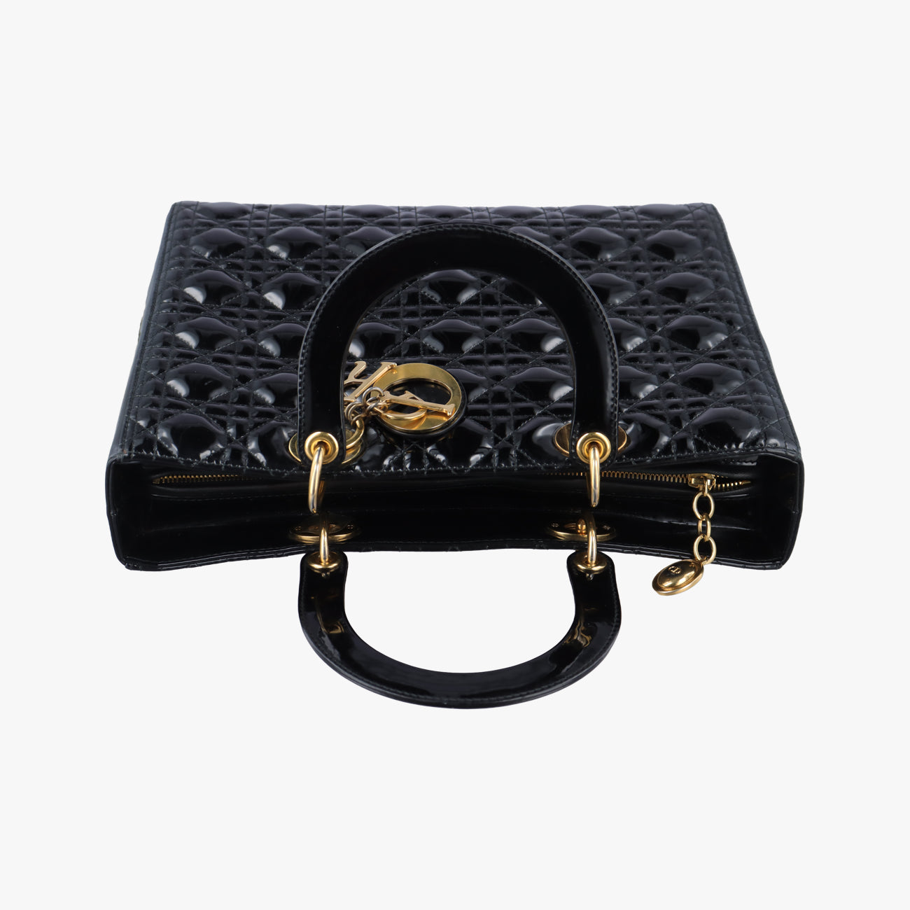 Lady Dior Black Patent 05-MA-1110 Aレディディオール ブラック パテント 05-MA-1110 A