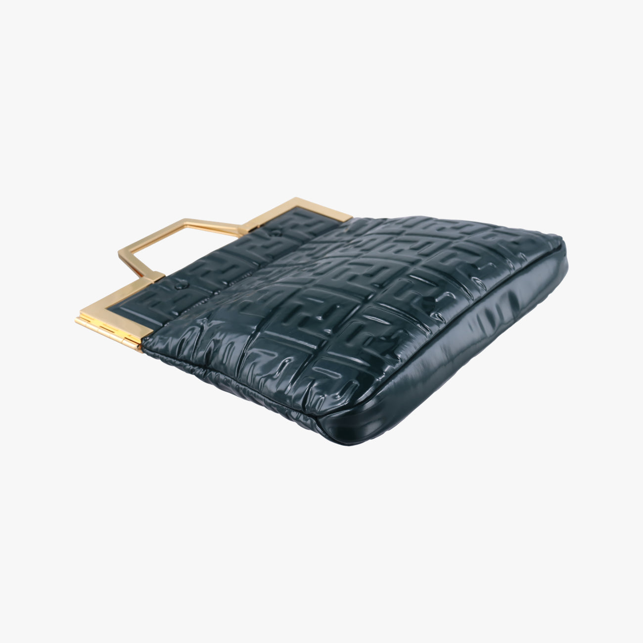 FF Flap Green Patent Leather 8BH361 8BH361-A9X4-199-12085FF フラップ グリーン パテント 8BH361 8BH361-A9X4-199-12085