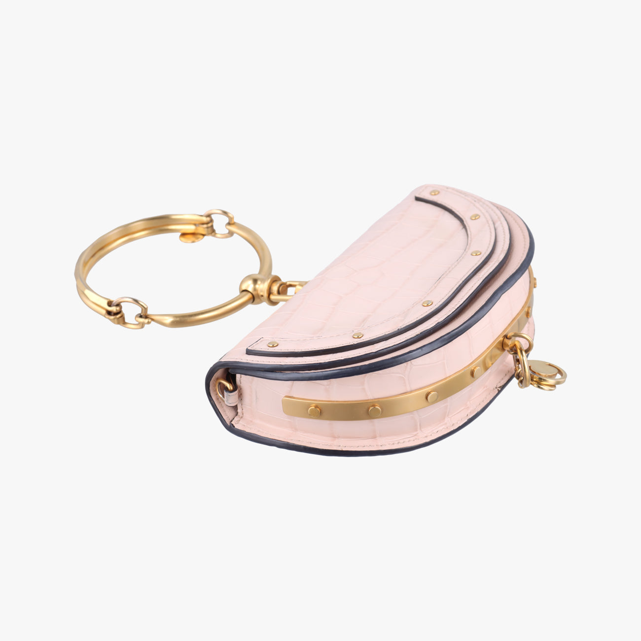 Nile Minaudiere pink Leather 02-19-99-65ナイル ミノディエール ピンク レザー 02-19-99-65