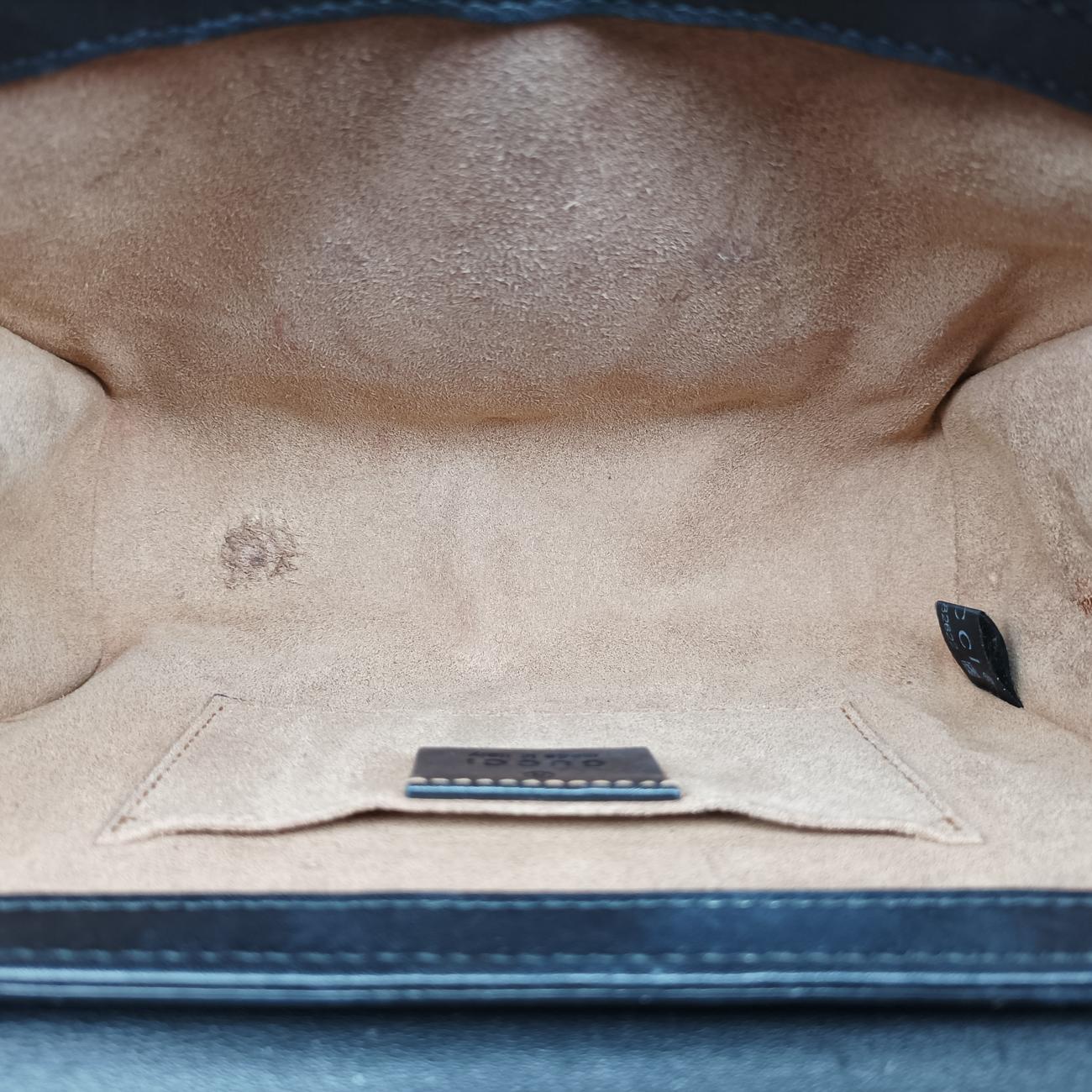 Padlock Brown×Black Leather 409487 C027582622パドロック ブラウン×ブラック レザー 409487 C027582622