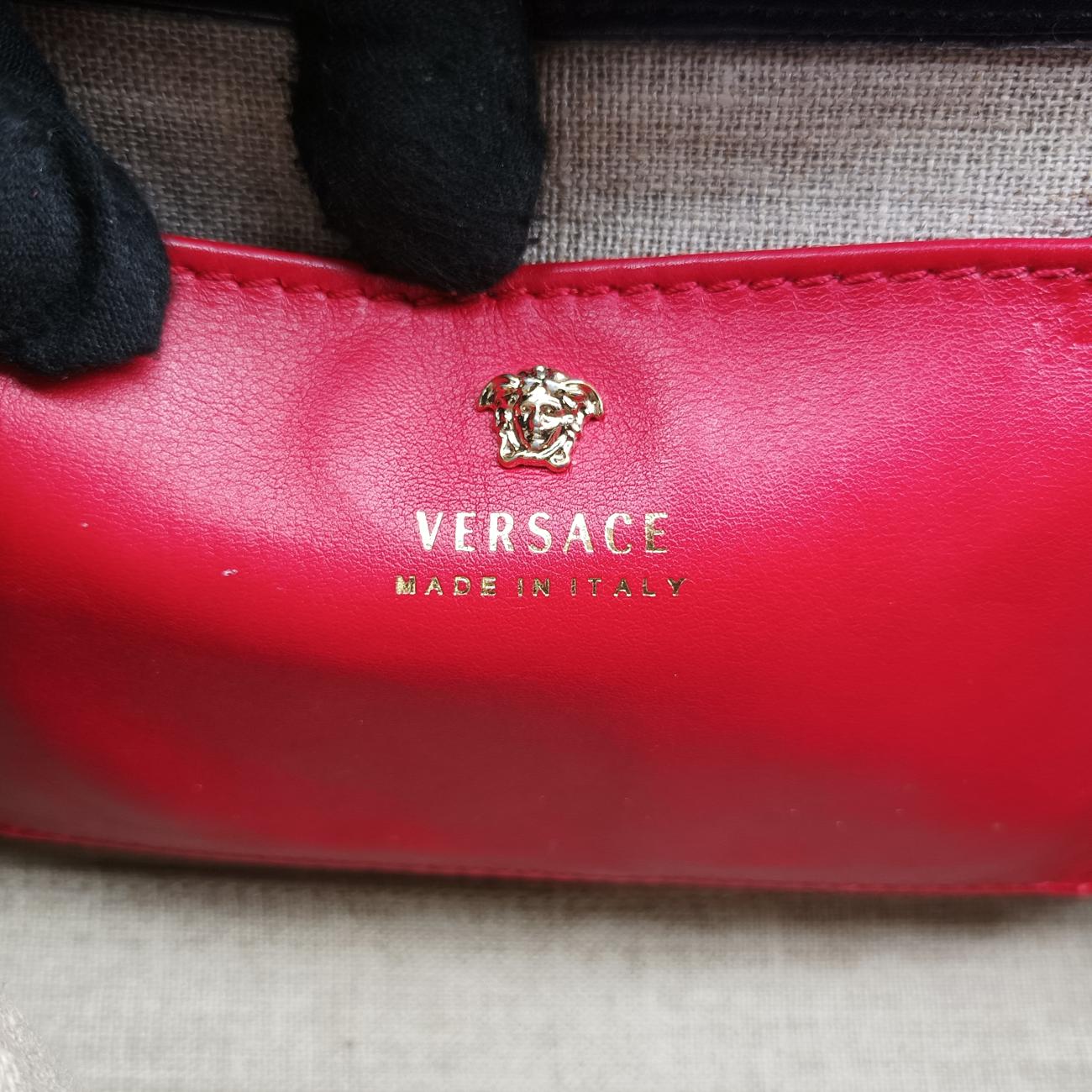 La medusa Black×Red leather CLG 809 002 817 123ラ メドゥーサ ブラック×レッド レザー CLG 809 002 817 123