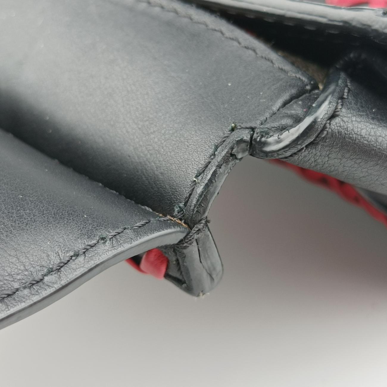 La medusa Black×Red leather CLG 809 002 817 123ラ メドゥーサ ブラック×レッド レザー CLG 809 002 817 123