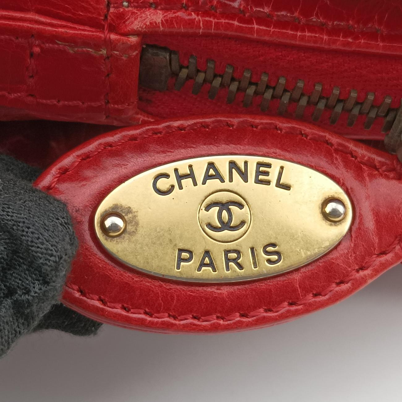 2.55 Matelasse Red Leather A66817 157215472.55 マトラッセ レッド レザー A66817 15721547