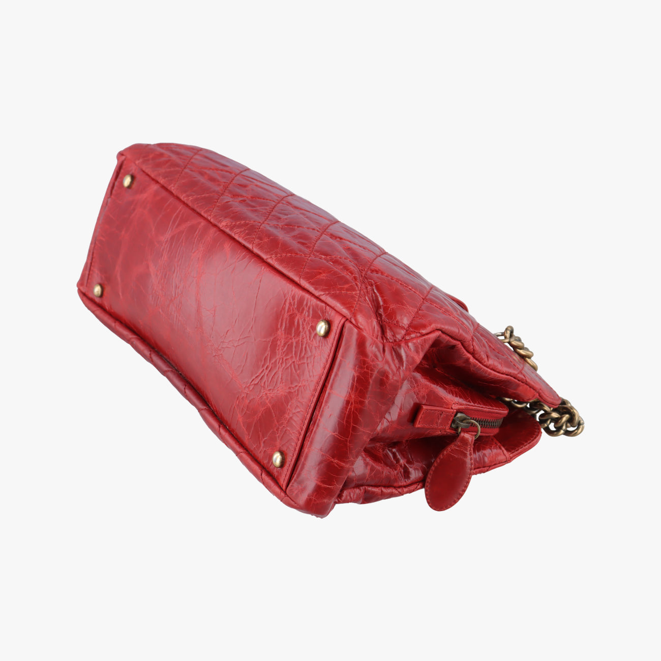 2.55 Matelasse Red Leather A66817 157215472.55 マトラッセ レッド レザー A66817 15721547