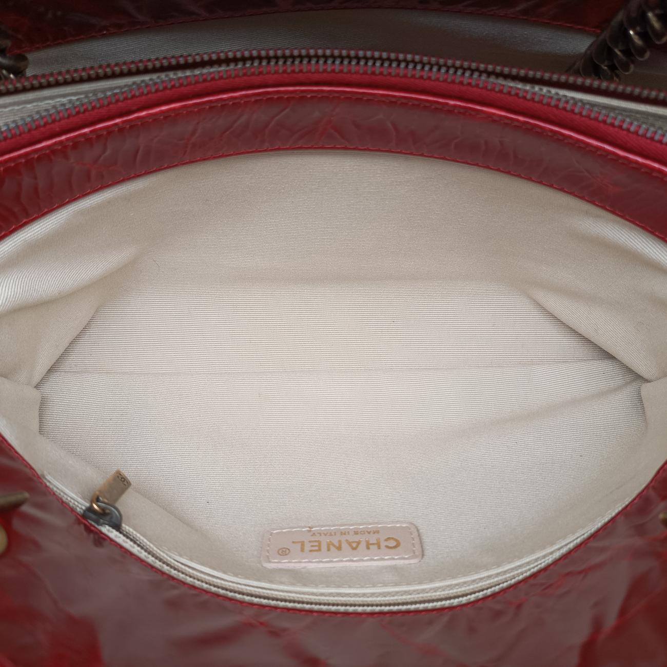 2.55 Matelasse Red Leather A66817 157215472.55 マトラッセ レッド レザー A66817 15721547