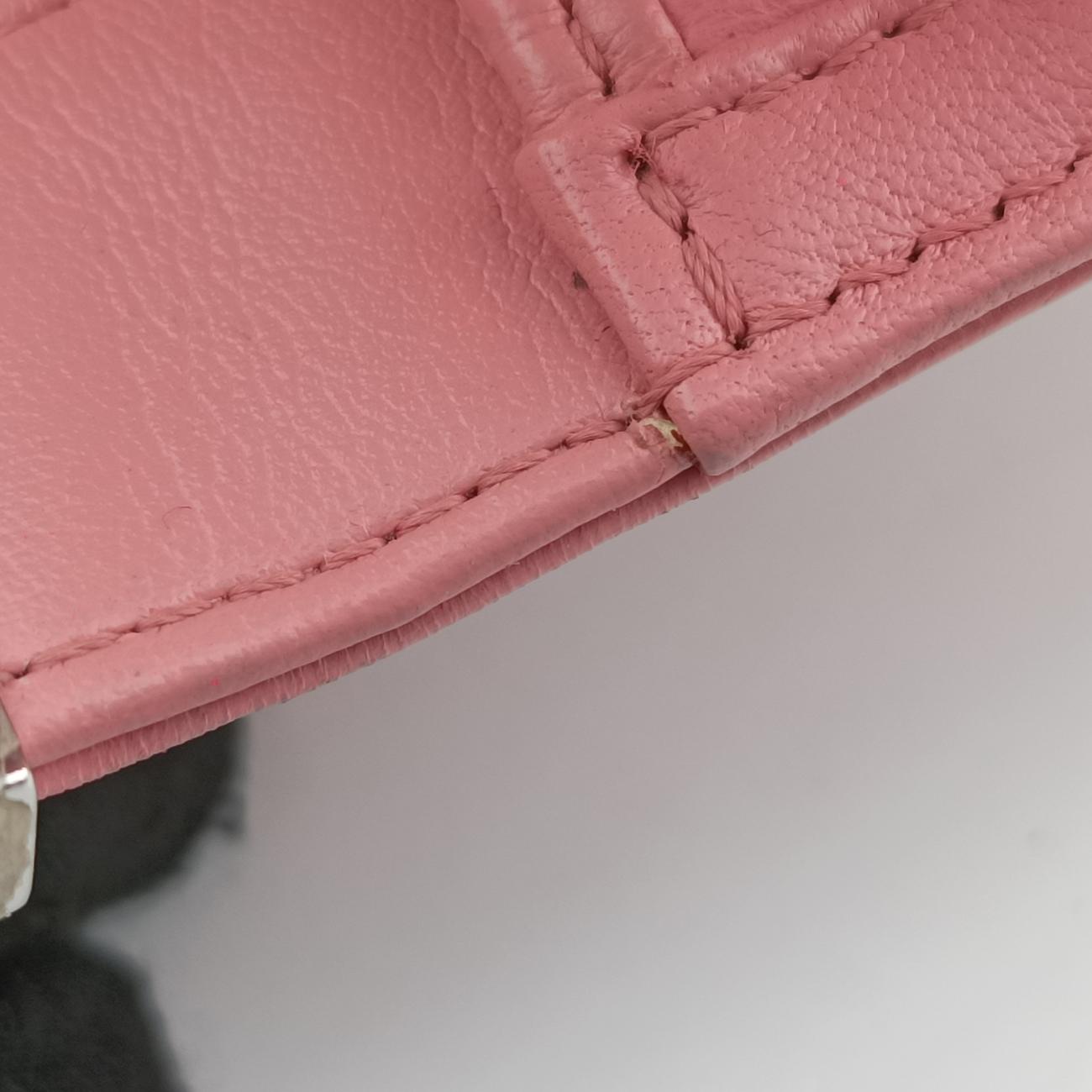 BOY CHANEL Pink×Multicolour Leather x Plastic A67085 24257697ボーイシャネル ピンク×マルチカラー レザー×プラスチック A67085 24257697