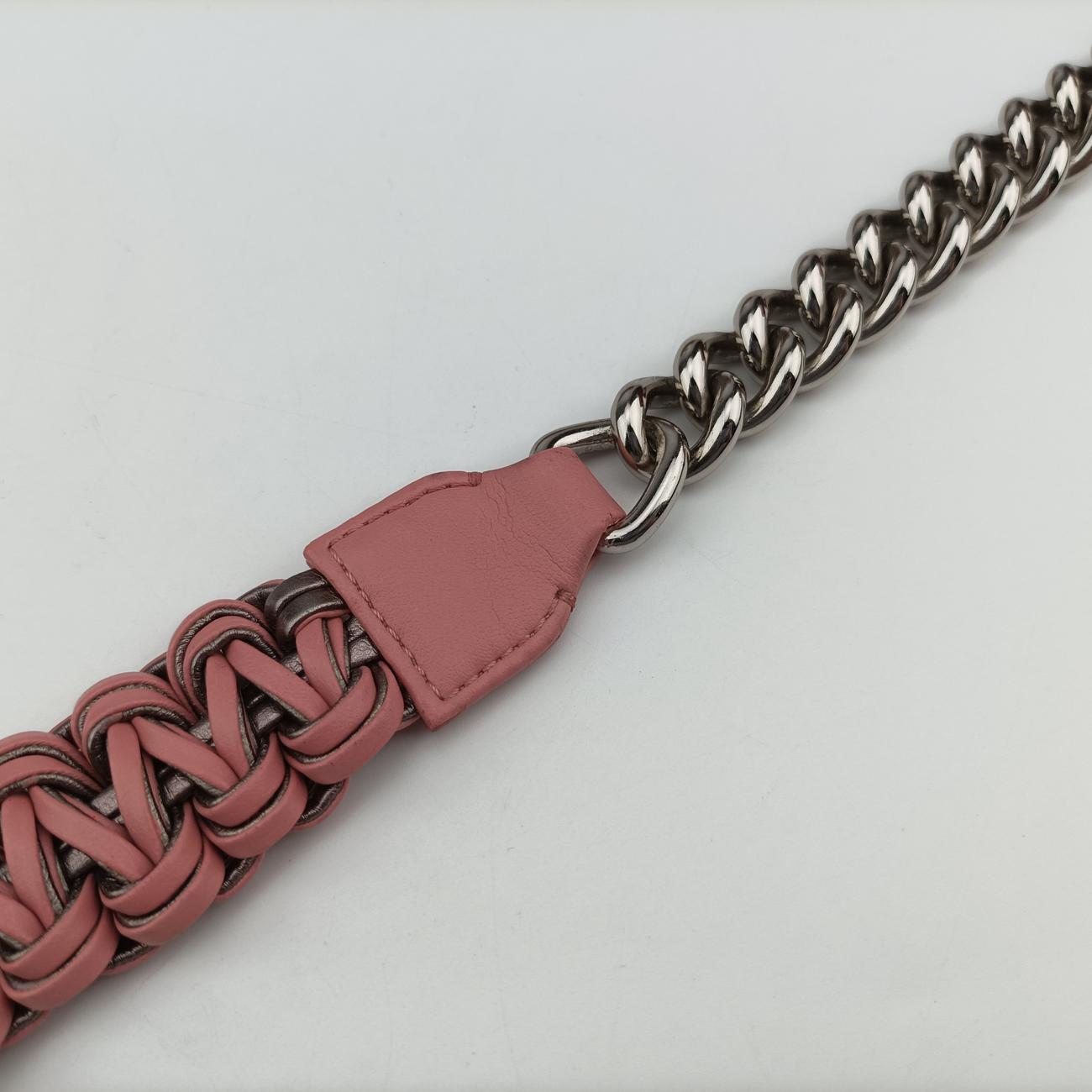 BOY CHANEL Pink×Multicolour Leather x Plastic A67085 24257697ボーイシャネル ピンク×マルチカラー レザー×プラスチック A67085 24257697