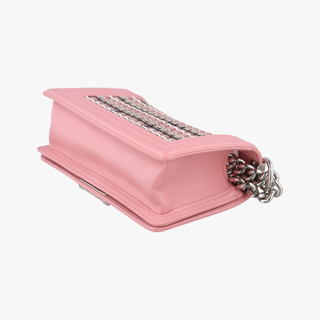 BOY CHANEL Pink×Multicolour Leather x Plastic A67085 24257697ボーイシャネル ピンク×マルチカラー レザー×プラスチック A67085 24257697