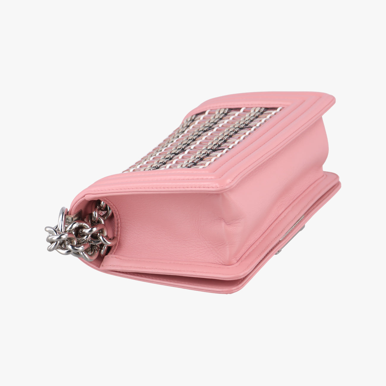 BOY CHANEL Pink×Multicolour Leather x Plastic A67085 24257697ボーイシャネル ピンク×マルチカラー レザー×プラスチック A67085 24257697