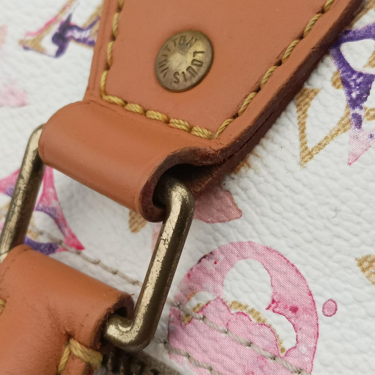 Speedy 30 white×Multicolor Monogram Water Color M95751 SP1018スピーディ30 ブロン×マルチカラー モノグラム ウォーターカラー M95751 SP1018