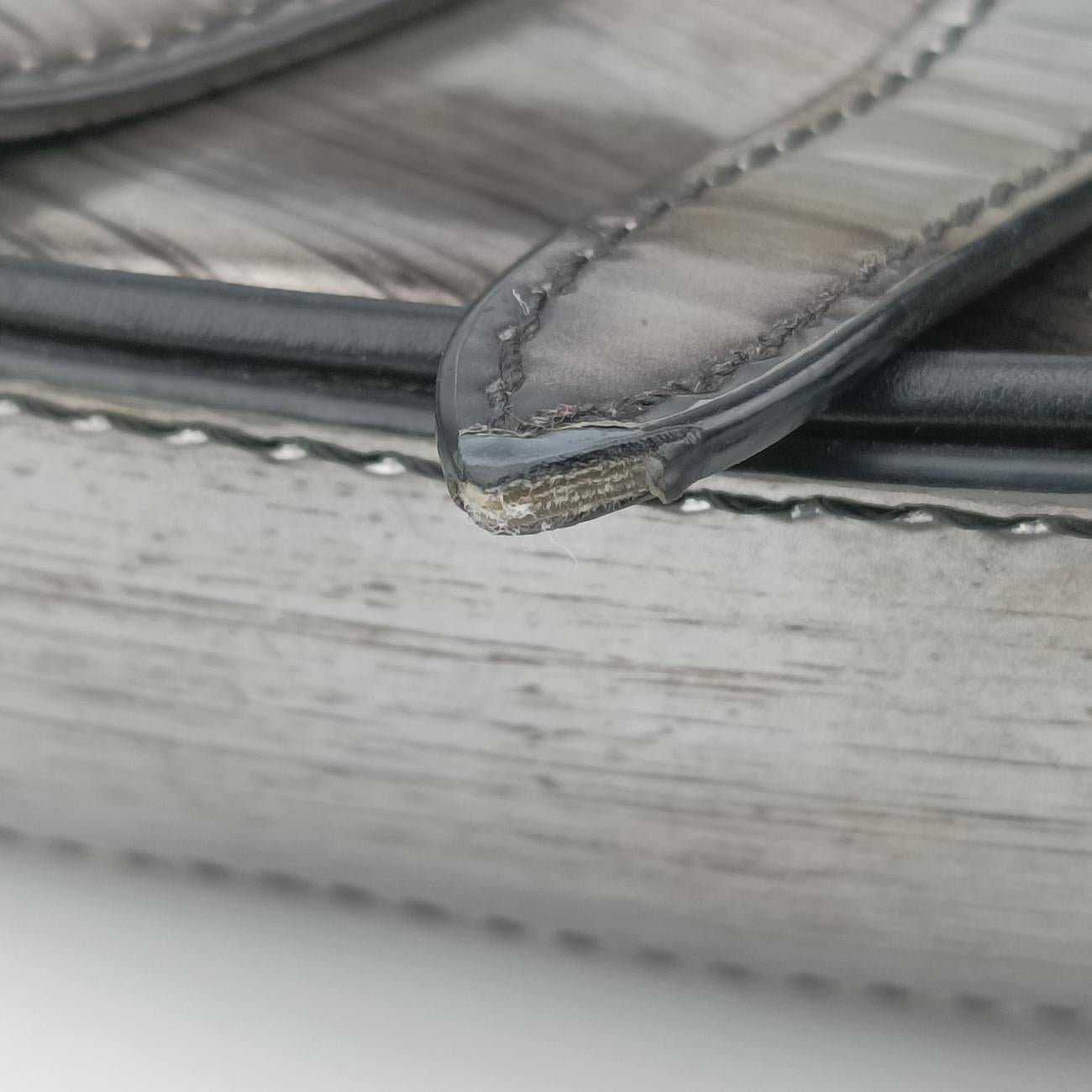 Saddle Grey×Black leather 00-BO-0222サドル グレー×ブラック レザー 00-BO-0222