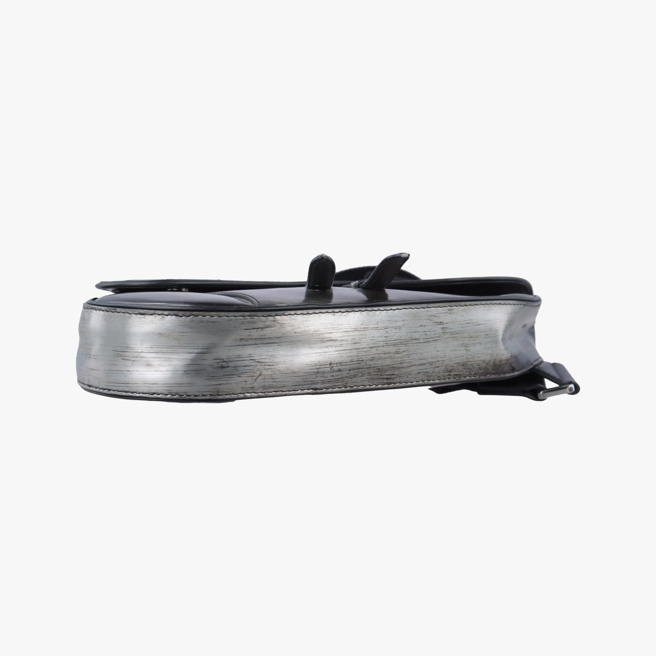 Saddle Grey×Black leather 00-BO-0222サドル グレー×ブラック レザー 00-BO-0222