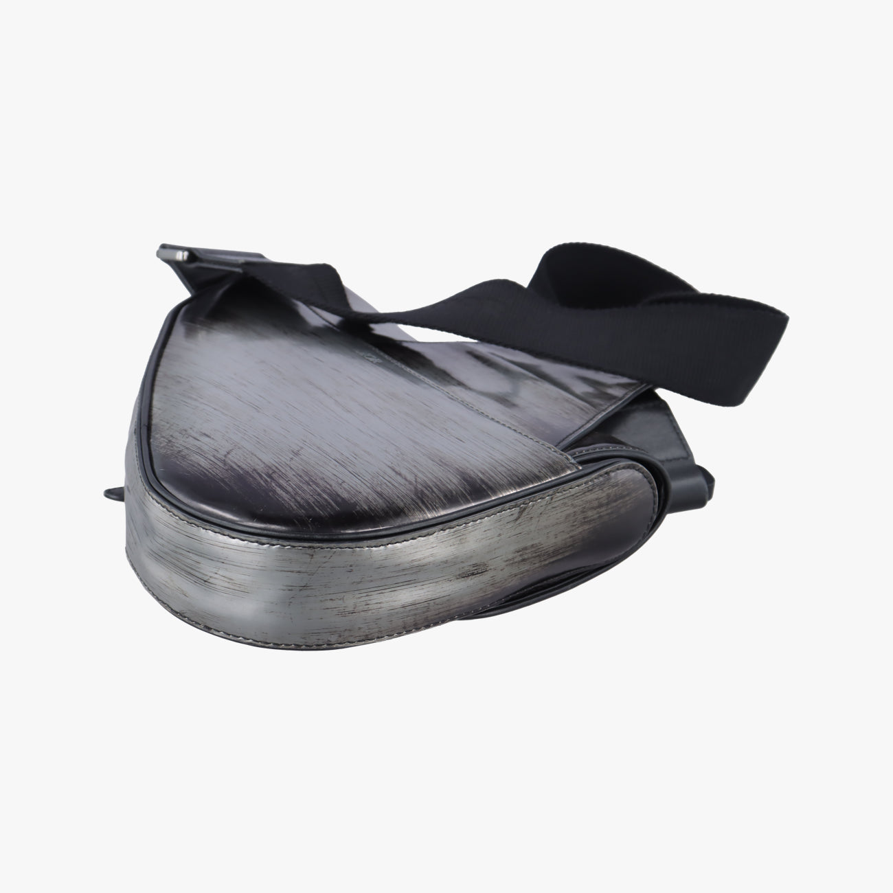 Saddle Grey×Black leather 00-BO-0222サドル グレー×ブラック レザー 00-BO-0222