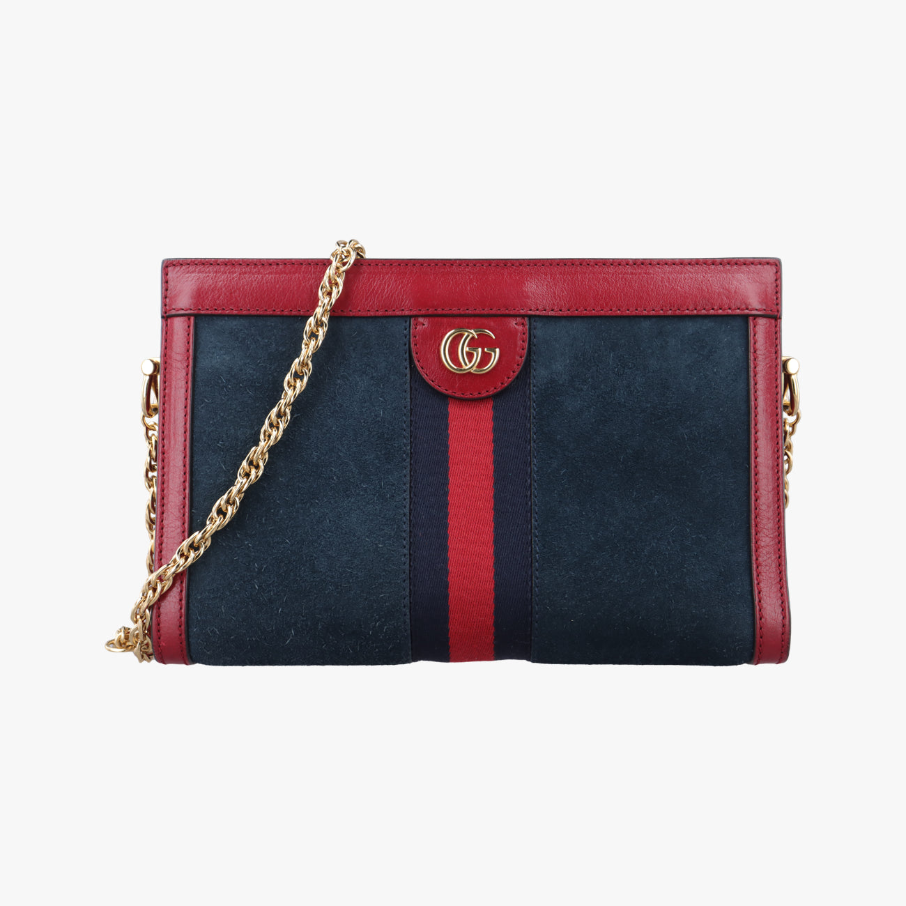 Ophidia Navy×red Suede 503877 B027409594オフィディア ネイビー×レッド スエード 503877 B027409594