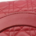 Lady Dior Red lambskin 96-MA-0059レディディオール レッド ラムスキン 96-MA-0059