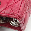 Lady Dior Red lambskin 96-MA-0059レディディオール レッド ラムスキン 96-MA-0059