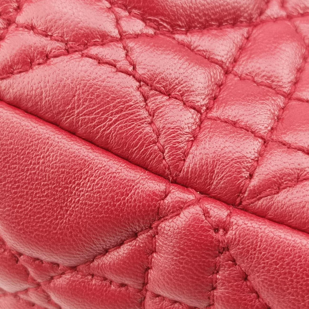 Lady Dior Red lambskin 96-MA-0059レディディオール レッド ラムスキン 96-MA-0059