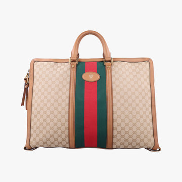 GG Supreme Beige x Red x Green PVC coated canvas 312050 A013521873GGスプリーム ベージュ×レッド×グリーン PVCコーティングキャンバス 312050 A013521873