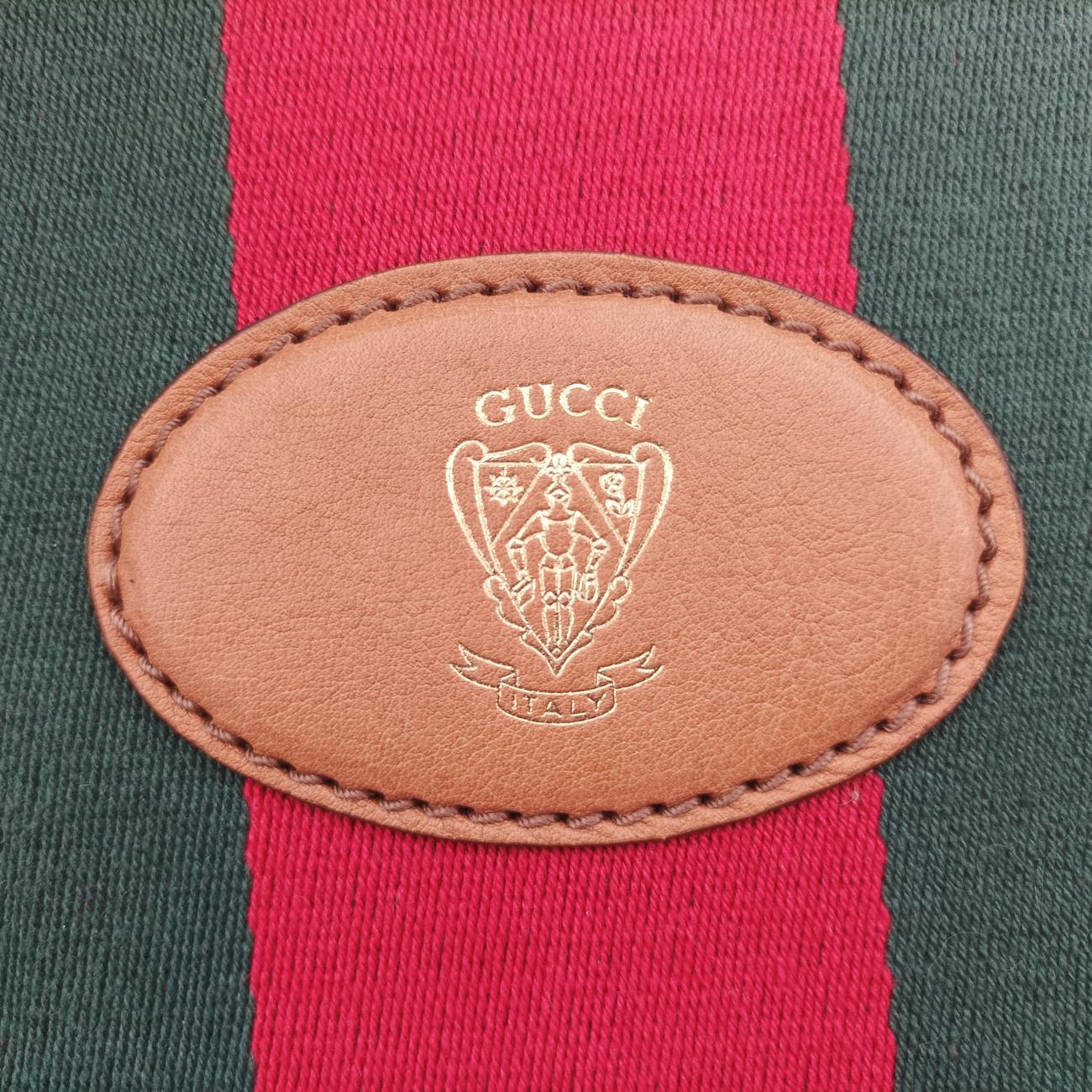 GG Supreme Beige x Red x Green PVC coated canvas 312050 A013521873GGスプリーム ベージュ×レッド×グリーン PVCコーティングキャンバス 312050 A013521873