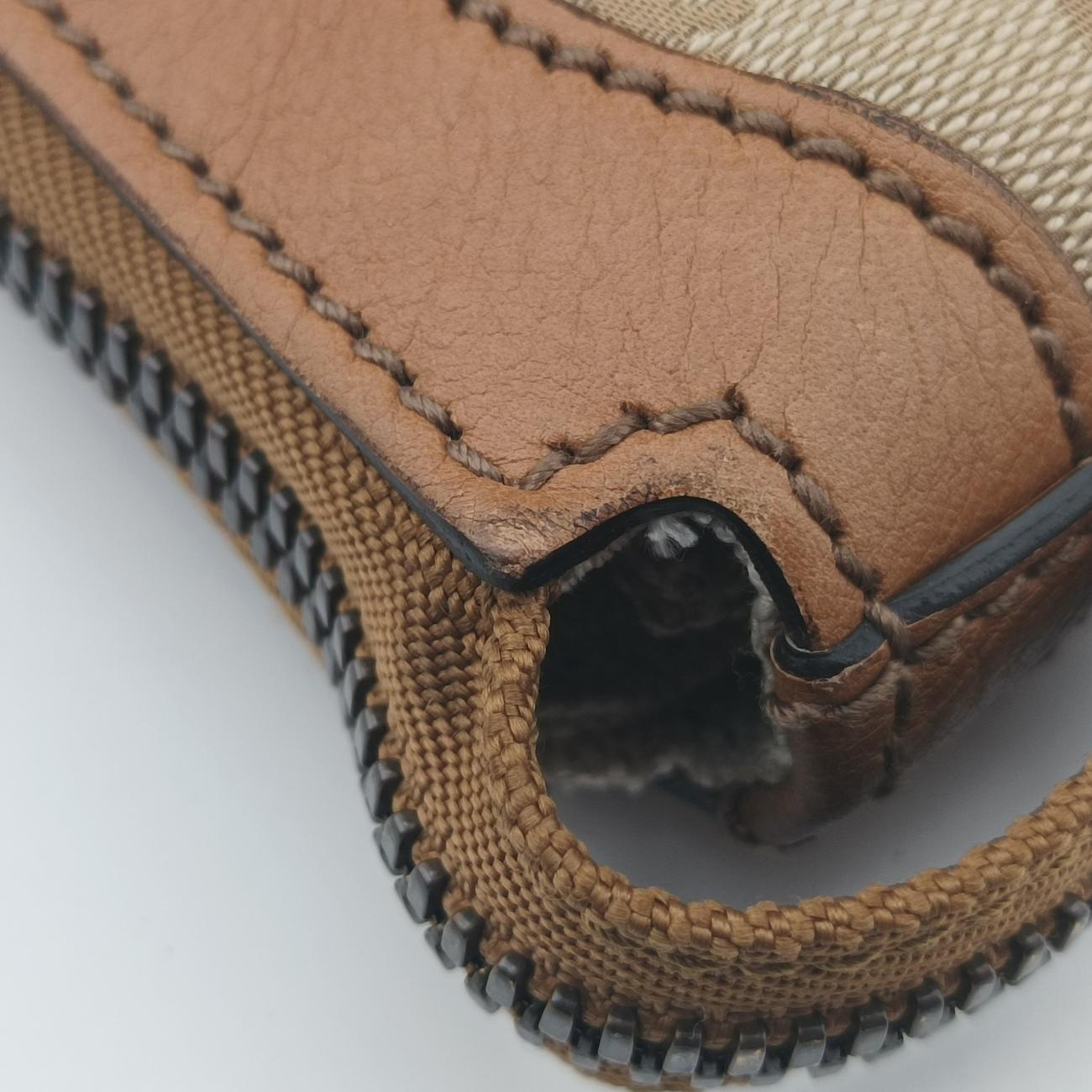 GG Supreme Beige x Red x Green PVC coated canvas 312050 A013521873GGスプリーム ベージュ×レッド×グリーン PVCコーティングキャンバス 312050 A013521873