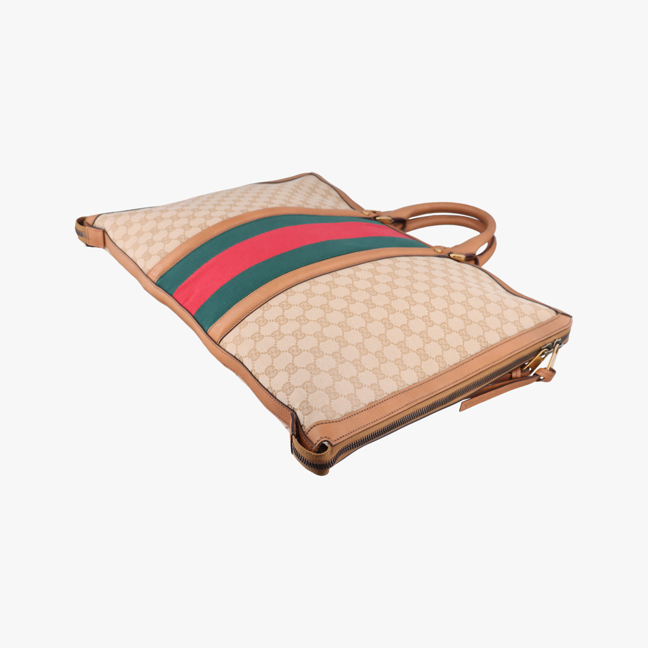 GG Supreme Beige x Red x Green PVC coated canvas 312050 A013521873GGスプリーム ベージュ×レッド×グリーン PVCコーティングキャンバス 312050 A013521873