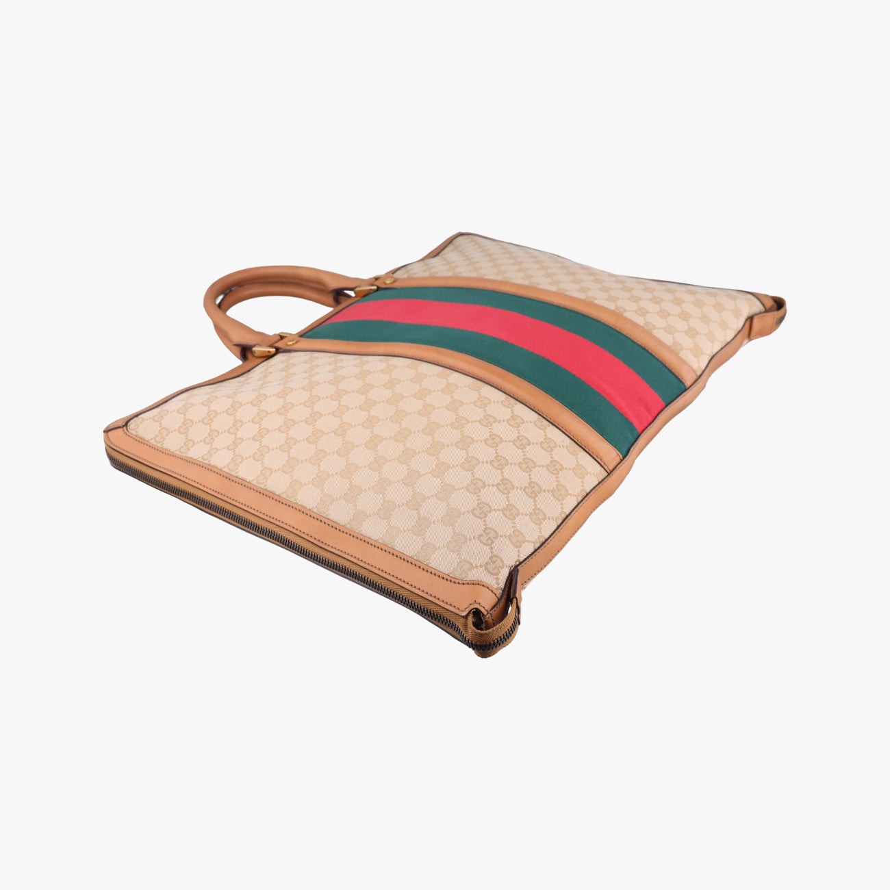 GG Supreme Beige x Red x Green PVC coated canvas 312050 A013521873GGスプリーム ベージュ×レッド×グリーン PVCコーティングキャンバス 312050 A013521873