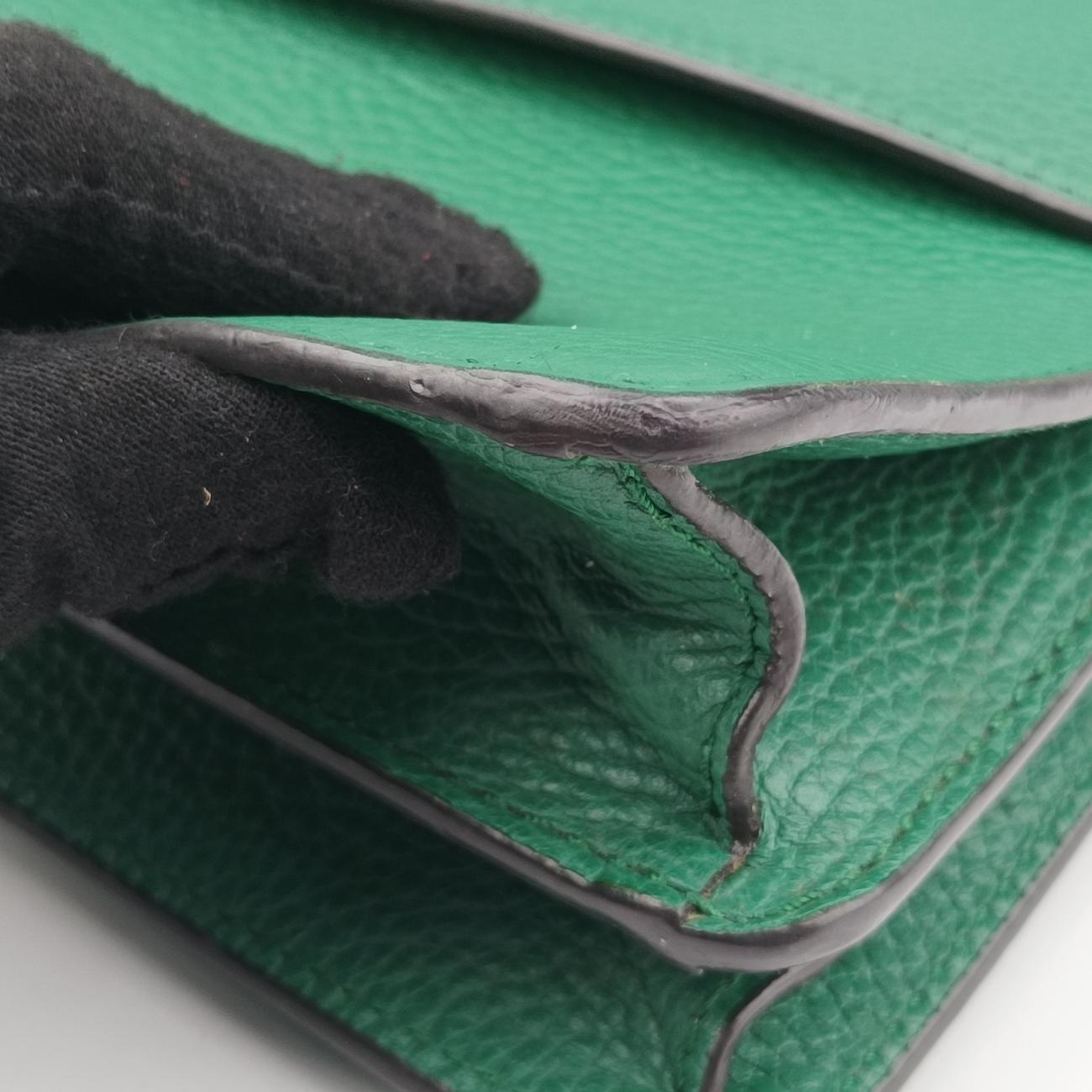 Dionysus Green Leather 400249 E026706224ディオニュソス グリーン レザー 400249 E026706224