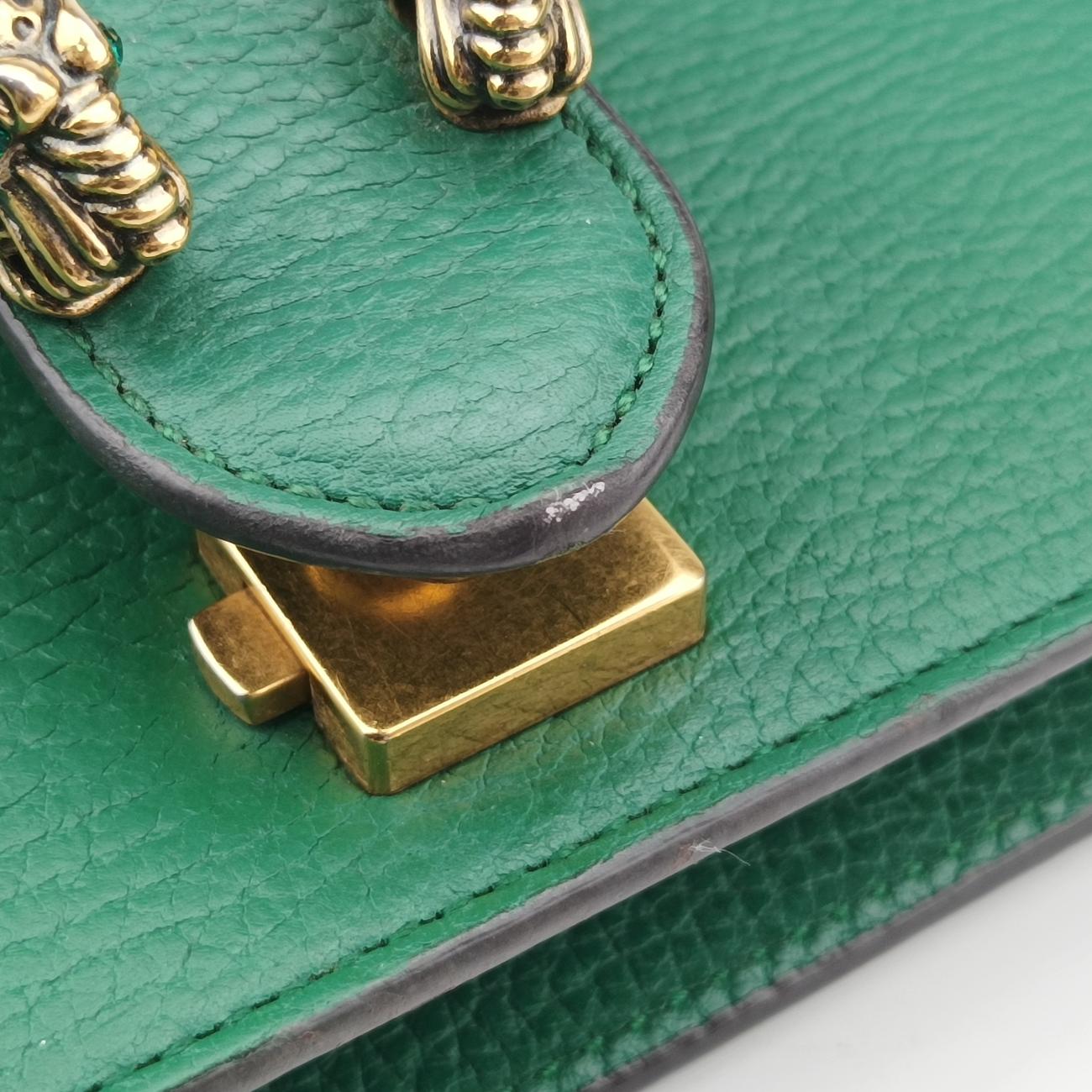 Dionysus Green Leather 400249 E026706224ディオニュソス グリーン レザー 400249 E026706224