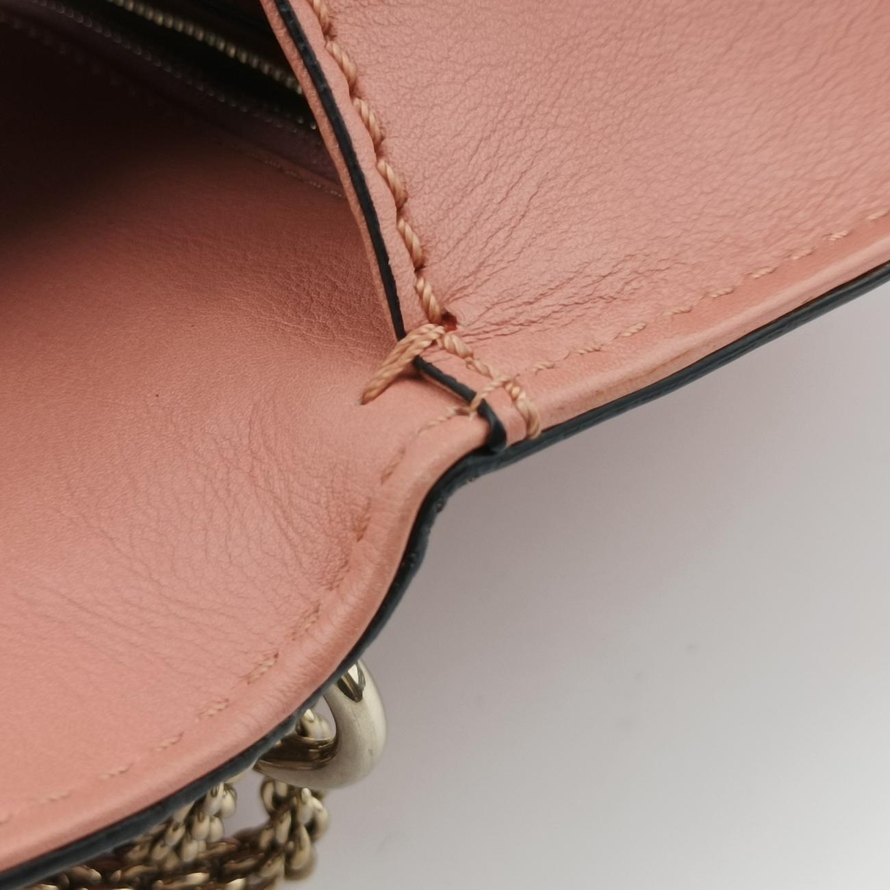 Rockstud Glam Lock Pink Leather Lot number unknownロックスタッズ グラムロック スモール ピンク レザー 製番不明