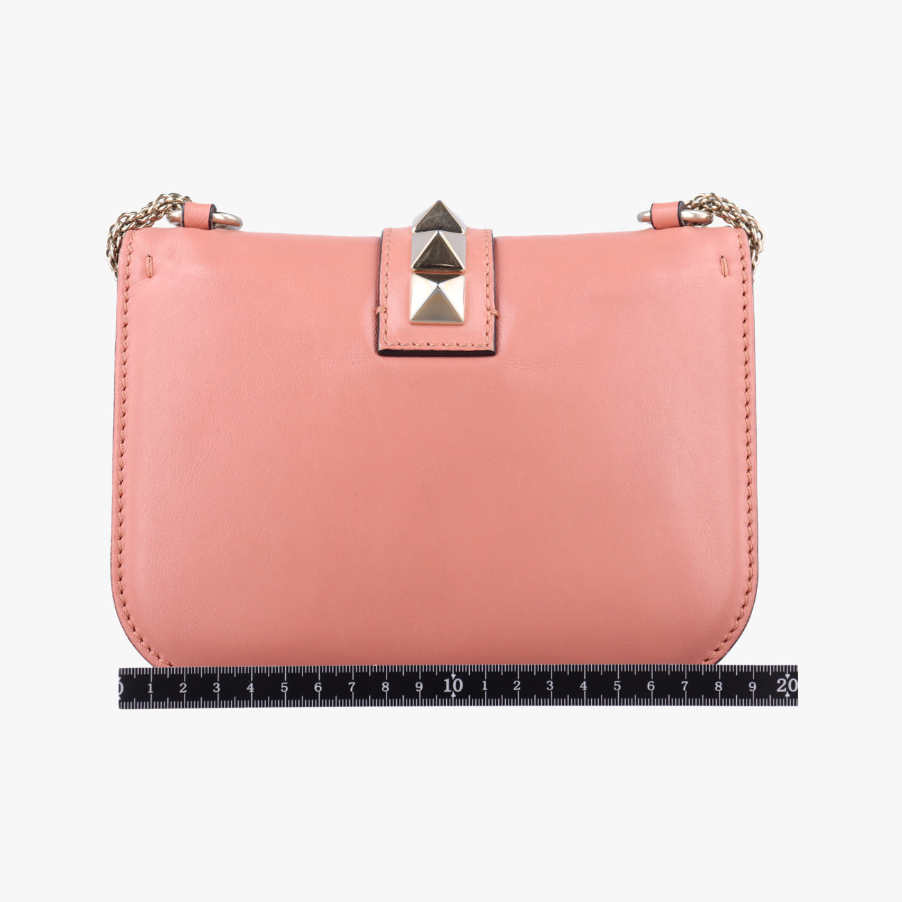 Rockstud Glam Lock Pink Leather Lot number unknownロックスタッズ グラムロック スモール ピンク レザー 製番不明