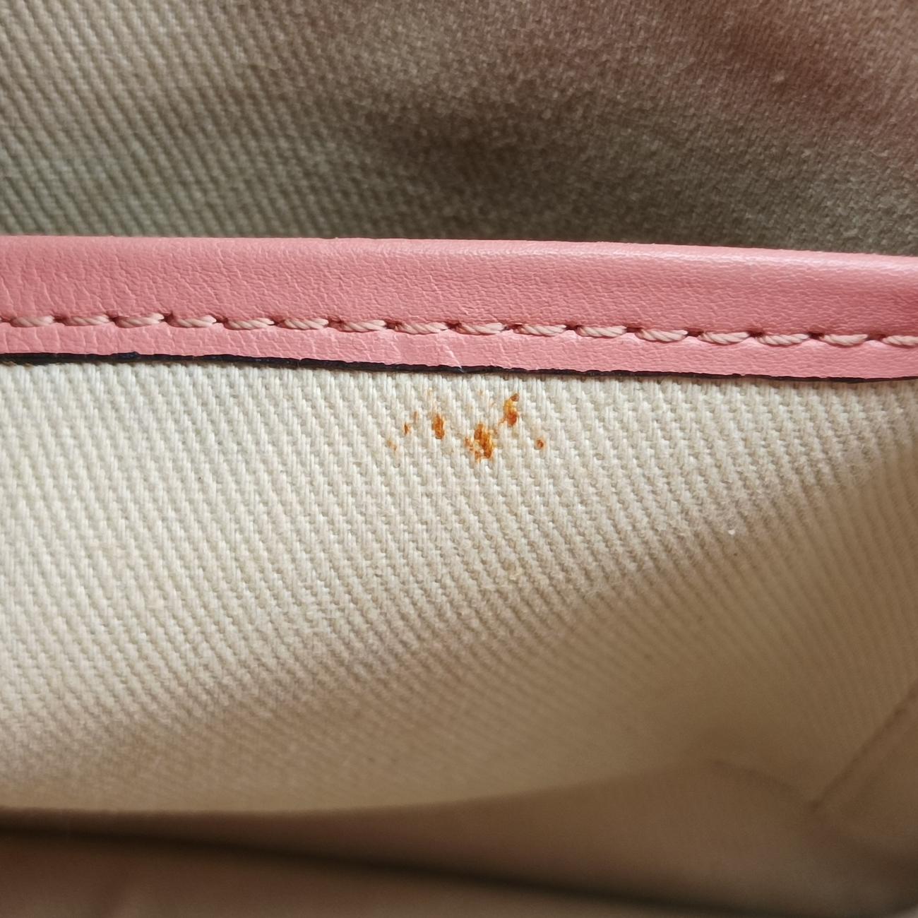 Rockstud Glam Lock Pink Leather Lot number unknownロックスタッズ グラムロック スモール ピンク レザー 製番不明