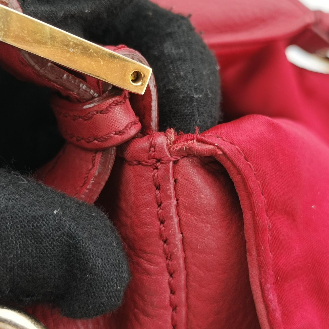 Big Mamma Forever Flap Red Leather 8BR638 8BR638-FB7 119-2384ビッグマンマバケット レッド レザー 8BR638 8BR638-FB7 119-2384