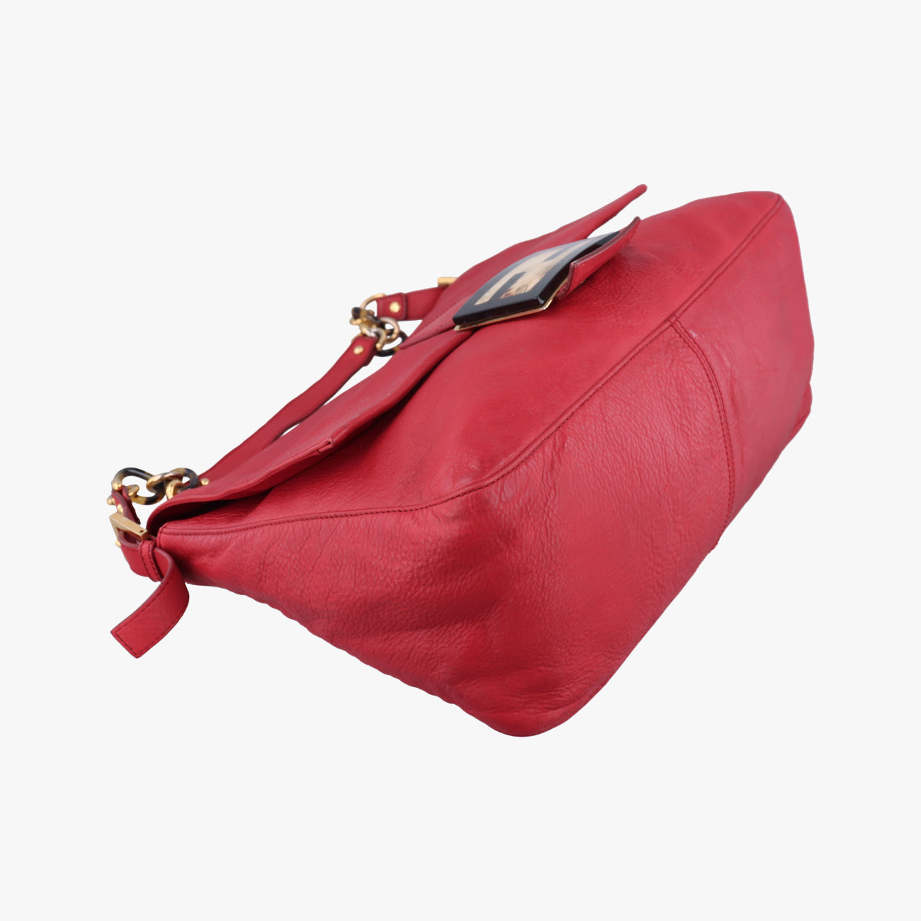 Big Mamma Forever Flap Red Leather 8BR638 8BR638-FB7 119-2384ビッグマンマバケット レッド レザー 8BR638 8BR638-FB7 119-2384