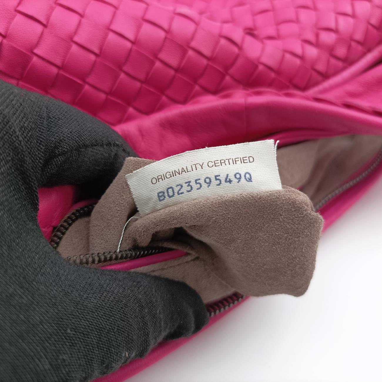 Intrecciato Pink lambskin B02359549Qイントレチャート ピンク ラムスキン B02359549Q